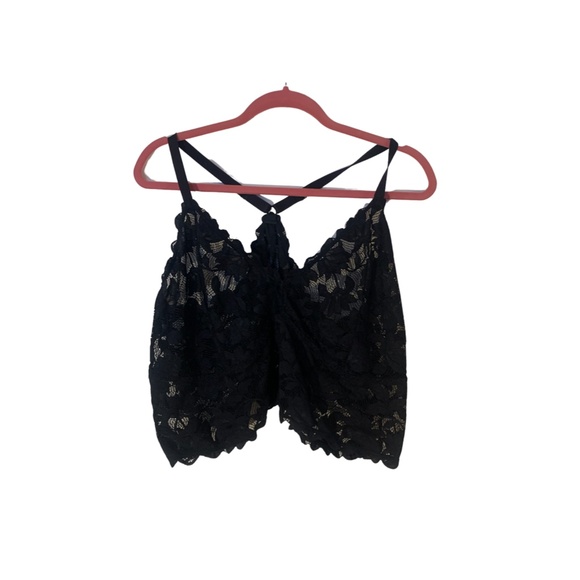 Torrid Curve Black Lace Bralette Size 4 - Picture 1 of 5